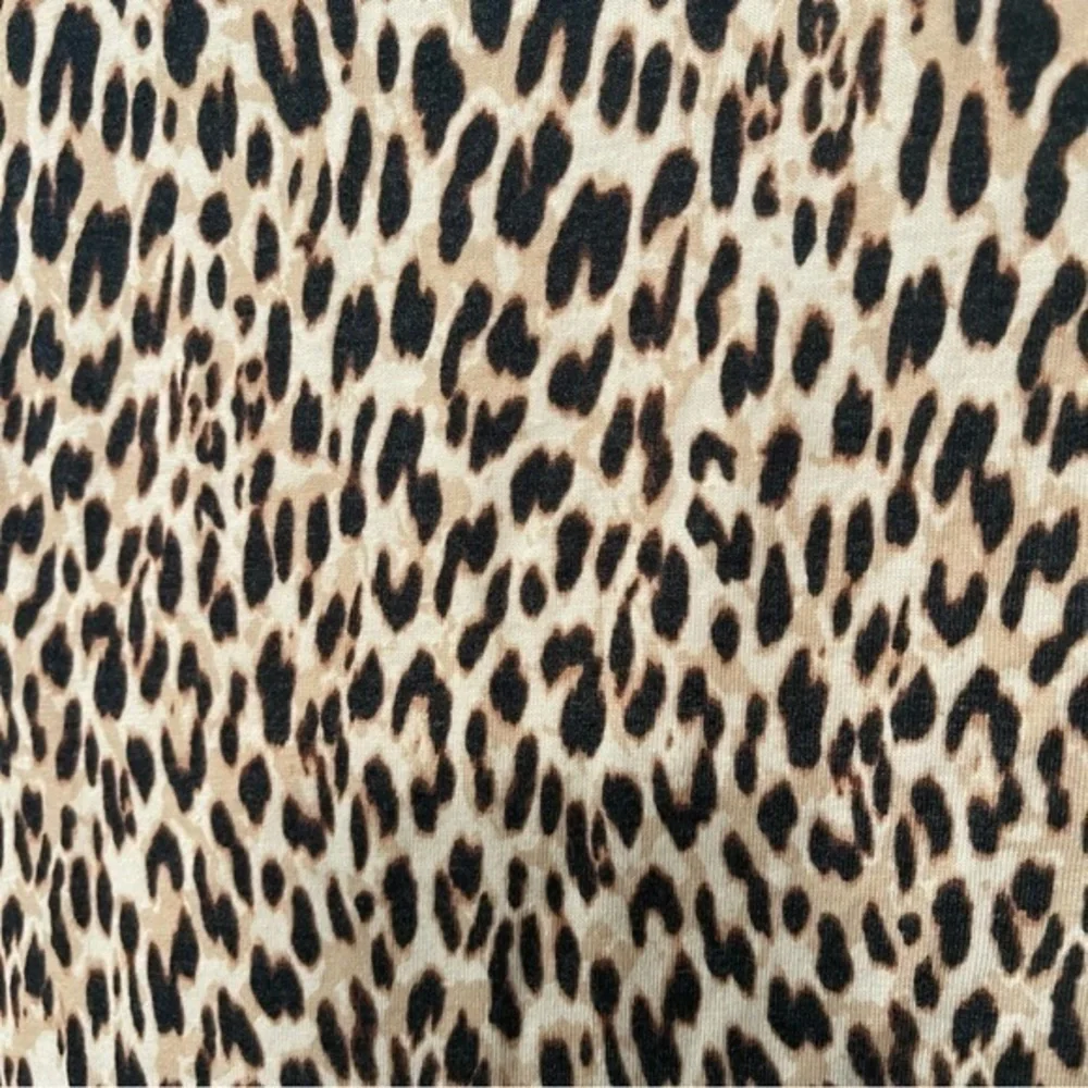 Love Fire Girls Leopard Print Tiered Knit Tank Dress. NWT. Large